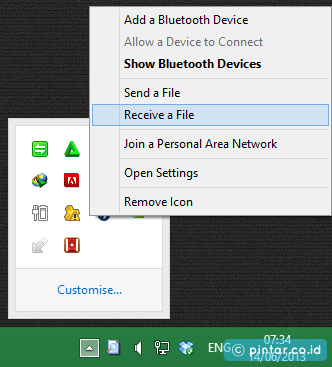 Cara Recieve Bluetooth Di Windows 8 Pro
